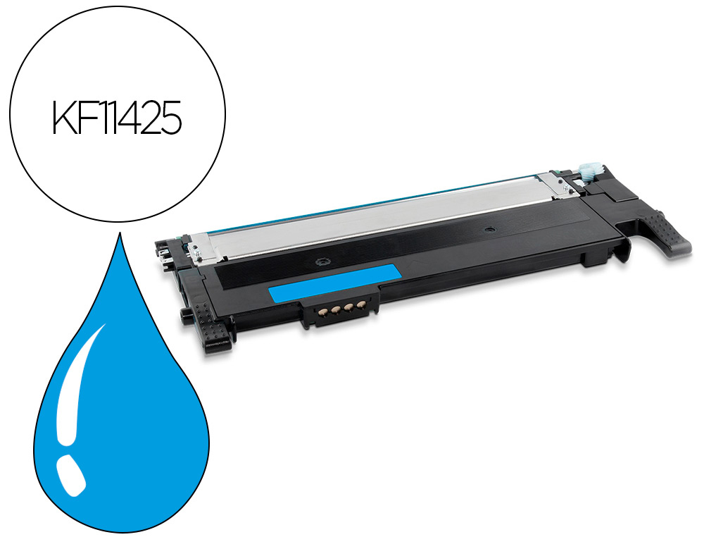 TONER Q-CONNECT COMPATIBLE HP W2071A/117A HP COLOR LASER    150 SERIES, MFP 170, 178, 179 SERIES 1000P CYAN