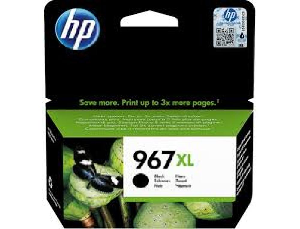 CART.HP 967XL BK 3JA31AE 3000PCARTOUCHE HP 967 XL NOIRE 3JA31AE 3 000 P