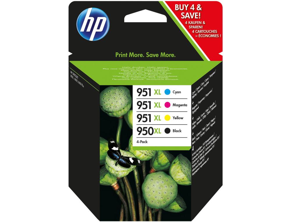 CART.HP 950XL.951XL C/M/Y/KPACPACK CARTOUCHE HP 950XL.951XL C/M/Y/K
