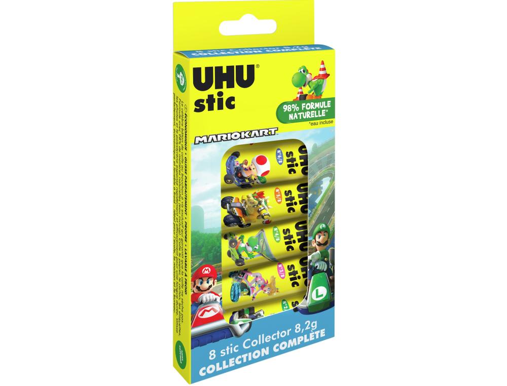 COLLE BATON 8G COLLECTOR P/8UHBATON DE COLLE UHU STIC - PETIT FORMAT 8G - EDITION MARIO COLLECTOR
