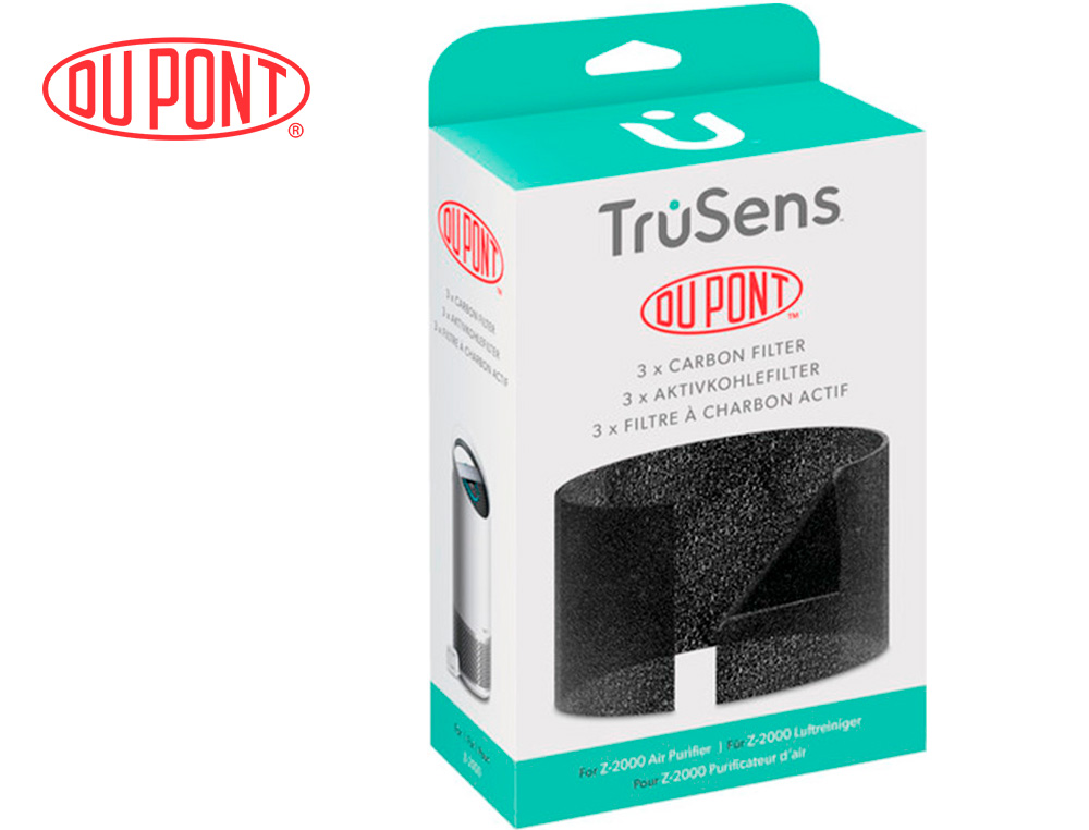 FILTRE CHARBON ACTIF LEITZ POUR PURIFICATEUR D AIR       TRUSENS Z2000 PAQUET 3 UNITES