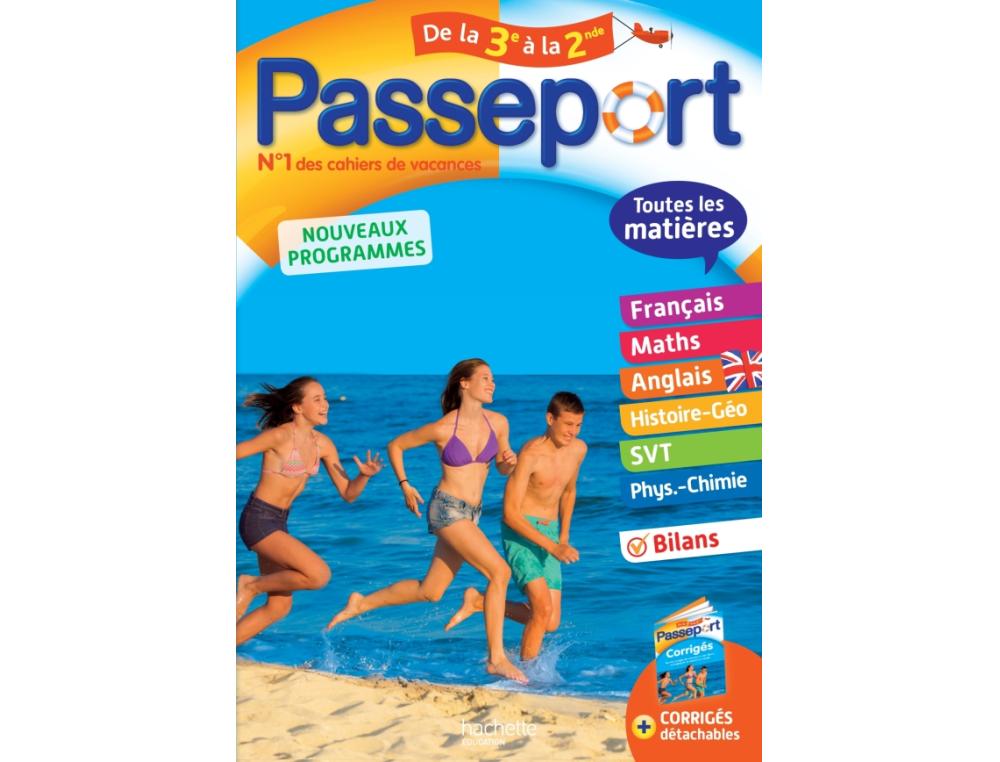 PASSEPORT TTE MATIERE 3E A 2DECAHIER DE VACANCES PASSEPORT - 3 ME  2 NDE
