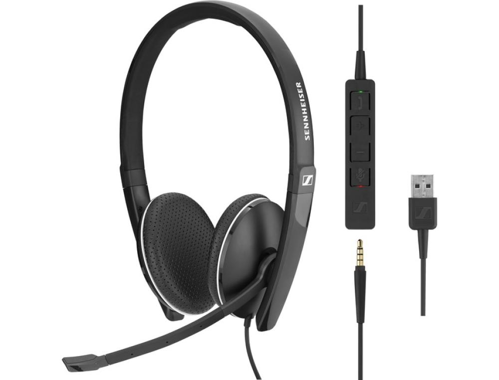 CASQUE FILAIRE SENNHEISER SC16MICRO CASQUE FILAIRE - SENNHEISER SC165 USB