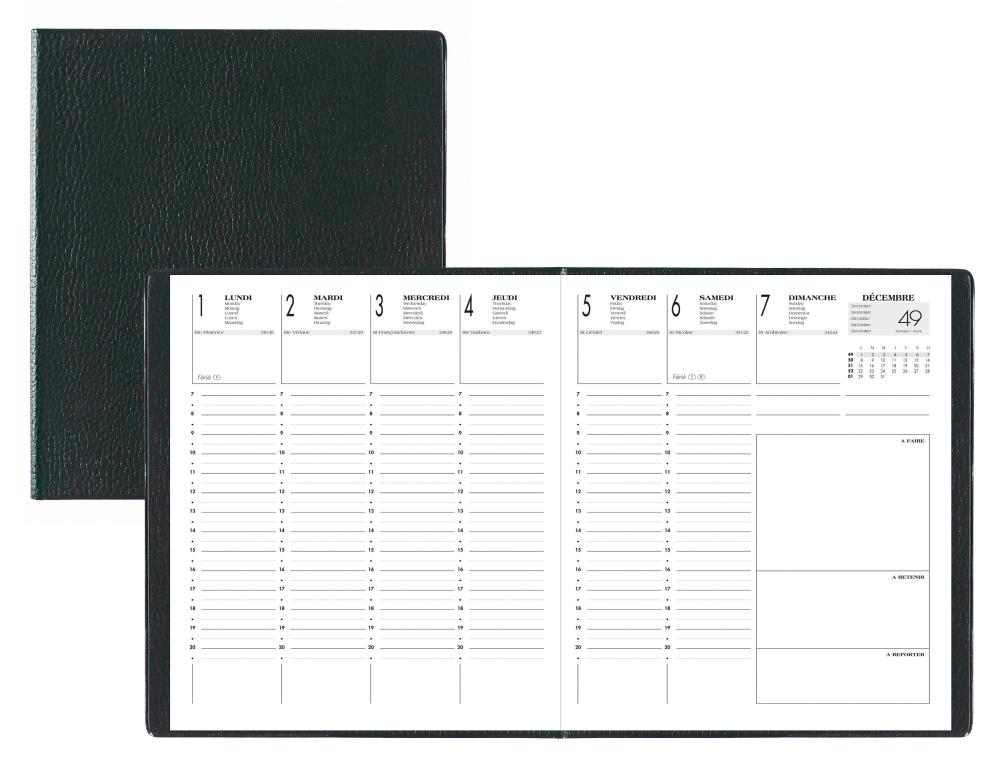 AGENDA LECAS - 21X29.7CM - CLASSIQUE